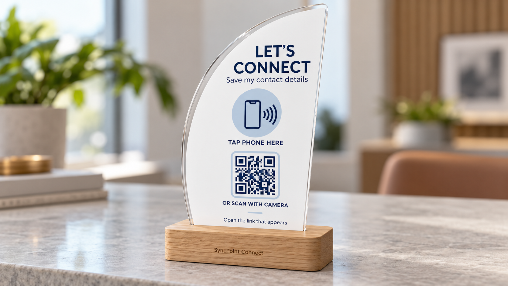 Illustrative Complete NFC tabletop stand style preview